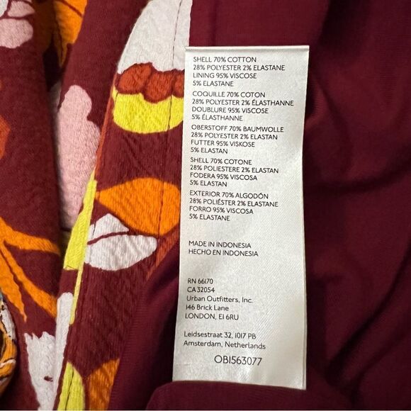 Anthropologie Maeve Button-Front Cutout Midi Skirt NEW Size Medium - Picture 7 of 7